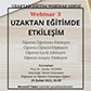 "Uzaktan Eğitim Webinarları" serisinin üçüncüsü olan "Uzaktan Eğitimde Etkileşim" webinarı çevrim içi olarak düzenlendi. duyuru görseli