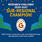 Galatasaray Üniversitesi, CFA Investment Research Challenge’da EMEA bölgesi Alt Bölge Finalini kazanarak sonraki turlara yükselen ilk Türk üniversitesi oldu. duyuru görseli